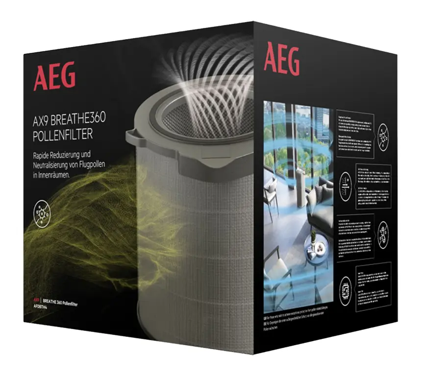 AFDBTH4 AEG BREATHE360 (pollenbeschermingsfilter, klein, origineel)