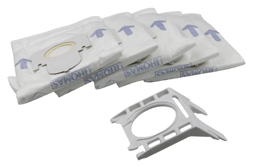 787243 Thomas Stofzuigerzakken-set 99, 5 stuks + houder (origineel)